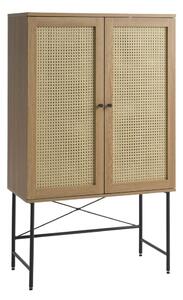 Szafka w dekorze dębu w naturalnym kolorze 80x135 cm Pensacola – Unique Furniture