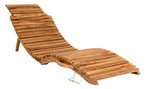 Leżak ogrodowy z drewna tekowego House Nordic Arrieta
