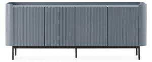 Szaroniebieska komoda 200x80x40 cm Willa – MOME