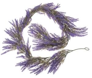 Sztuczna girlanda lawenda, 170 cm