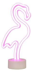 Miętowa lampka dziecięca Flamingo – Hilight