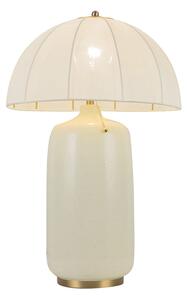 Lampa Stołowa Elstead, Crosby, beżowy, salon, metal, vintage