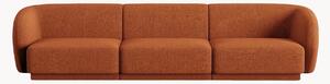 Sofa modułowa z szenilu Lionel (4-osobowa), S 266 cm