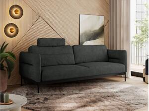 Sofa SALENTO - ciemnoszary, struktura
