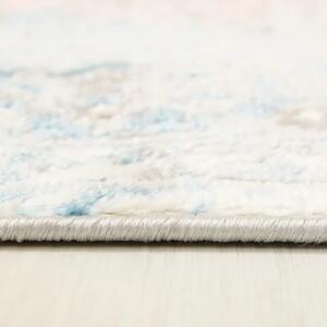Beżowo-czerwony dywan C9-N00