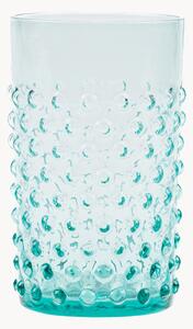 Komplet szklanek ze szkła dmuchanego Opaline Hobnail, 6 elem