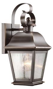 Zewnętrzna Lampa KICHLER, Mount Vernon, ściemnialny, antyczny mosiądz, aluminium