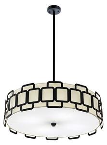 Lampa Wisząca HINKLEY, Sabina, ściemnialny, czarny, salon, metal, nowoczesny
