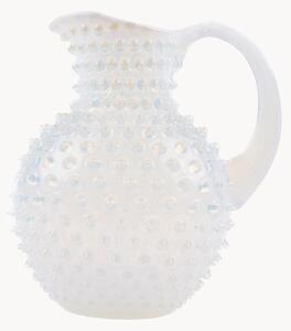 Dzbanek ze szkła dmuchanego Opaline Paris Hobnail