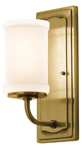 Lampa Ścienna KICHLER, Vetivene, złoty | mosiężny, łazienka, metal