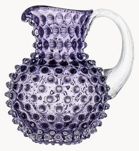 Dzbanek ze szkła dmuchanego Opaline Paris Hobnail