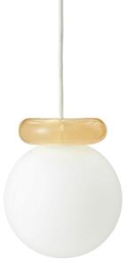 Lampa Wisząca Normann Copenhagen, Hinx, ściemnialny, beżowy, kuchnia, szkło, design