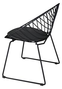 Zestaw 2 czarnych krzeseł ogrodowych Bonami Selection Coco