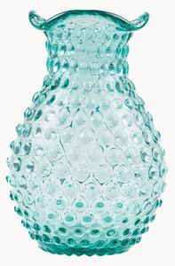Wazon ze szkła dmuchanego Hobnail, W 21 cm