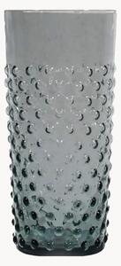 Komplet szklanek ze szkła dmuchanego Hobnail, 2 elem