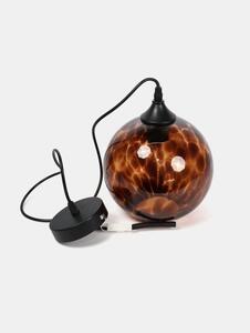 Sinsay - Lampa sufitowa w stylu retro - brązowy