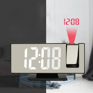 Budzik elektroniczny zegar cyfrowy z projektorem