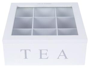Pojemnik na herbatę 22x22x8,5 cm