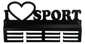 Wieszak na medale I LOVE SPORT kod 1111