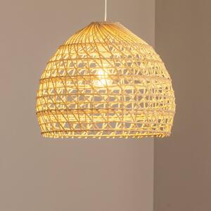Lampa wisząca BOHO Nowodvorski Lighting, możliwość ściemniania, jasne drewno, salon / jadalnia, drewno