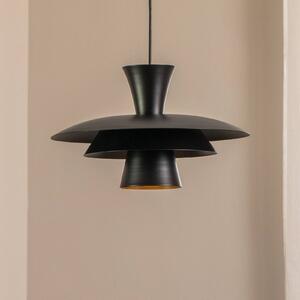 Lampa wisząca Plato Luminex, możliwość ściemniania, czarny, salon / jadalnia, metal, nowoczesny