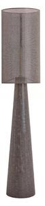 Brązowa lampa stojąca z tekstylnym kloszem (wysokość 180 cm) Micky – Light & Living