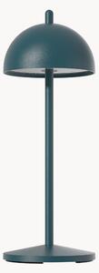 Zewnętrzna lampa stołowa LED Luna Ocean Blue