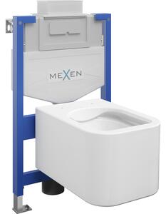 Mexen zestaw podtynkowy WC stelaż Fenix XS-U z miską WC Elis, biały połysk - 6853391XX00