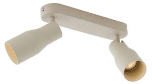 Okrągły plafon sufitowy beżowy GU10 50mm 2-punktowy - Stanley