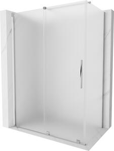 Mexen Velar kabina prysznicowa rozsuwana 130 x 70 cm, szron, chrom - 871-130-070-31-01
