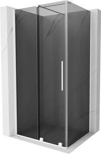 Mexen Velar kabina prysznicowa rozsuwana 90 x 70 cm, grafit, biała - 871-090-070-41-20