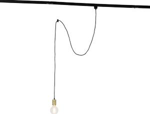 Lampa wisząca ze złotym zawieszeniem szynowym - Iconic Cavalux