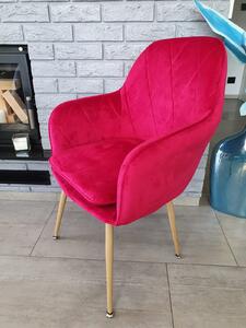 Krzesło Tapicerowane Welur Rubin Big 029 (Outlet T-11)