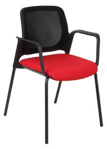Krzesło konferencyjne z podłokietnikami Aspen 4L BS Arm