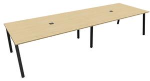 Stół konferencyjny CS5040 A-LEG T2 360 x120 cm, duży, z metalowymi nogami, prostokątny, nowoczesny