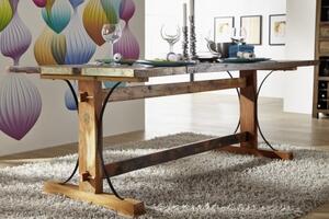 SPIRIT Stół #12 Drewno z odzysku lakierowane 200x100 cm