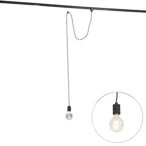 Lampa wisząca czarna do systemu oświetlenia szynowego jednofazowego - Iconic Cavalux Oswietlenie wewnetrzne