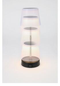 Wysuwana lampa stołowa LED Sidney, 11 x 11,5/29,5 cm, ciepła biała