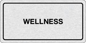 Tabliczka na drzwi -Wellness