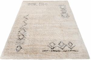 Nowoczesny miękki dywan w azteckie wzory - Undo 6X