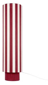 Czerwona/biała lampa stojąca z liny (wysokość 106 cm) Vienna Stripes – Leitmotiv