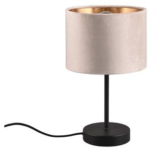 Czarno-beżowa lampa stołowa (wys. 33 cm) Julieta – Trio