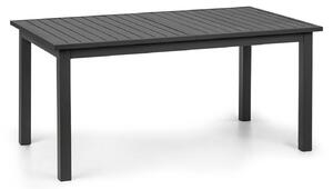 Blumfeldt Toledo, stół ogrodowy, 213 x 90 cm, rozsuwany, aluminium, antracytowy