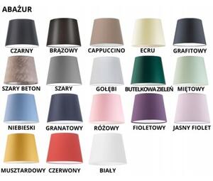 Lampa stojąca podłogowa z abażurem stożek POINT