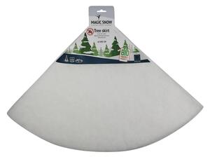 Pokrowiec na stojak choinki WHITE WINTER 100 cm, biały