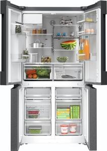 Lodówka BOSCH KFI96AXEA MD Side by Side No Frost 183cm Czarna Kostkarka Podajnik wody