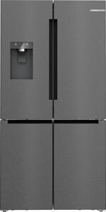 Lodówka BOSCH KFI96AXEA MD Side by Side No Frost 183cm Czarna Kostkarka Podajnik wody