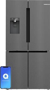 Lodówka BOSCH KFI96AXEA MD Side by Side No Frost 183cm Czarna Kostkarka Podajnik wody