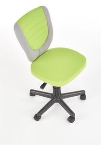 Młodzieżowe krzesło obrotowe do biurka zielone