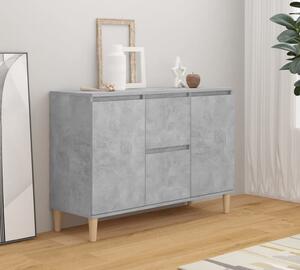 Komoda na ubrania z szufladami szary beton | Umeblowana.com